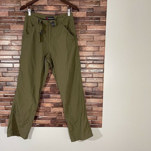 Scottevest Other - ScotteVest TEC Mens Size W30 Belted Nylon Hiking Travel Outdoor Pants Green